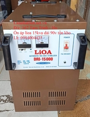 ỔN ÁP LIOA 15KVA 1 PHA DRI 15000 HÀNG TỒN KHO THẾ HỆ 1