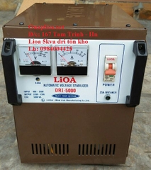 ỔN ÁP LIOA 5KVA DRI-5000 DẢI 90V HÀNG TỒN KHO THẾ HỆ 1