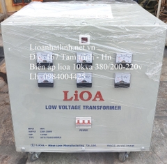 BIẾN ÁP LIOA 10KVA 3 PHA LOẠI TỰ NGẪU VÀ LOẠI CÁCH LY