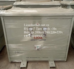 MÁY BIẾN ÁP 380V RA 220V - 200V 200KVA LIOA