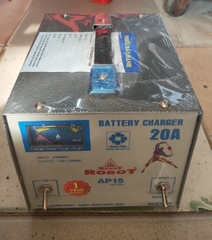 NẠP ẮC QUY ROBOT 20A CÓ TĂNG ĐIỆN