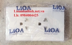 Ổ CẮM ĐƠN 3 CHẤU LIOA, Ổ CẮM ĐÔI 3 CHẤU LIOA