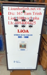 ỔN ÁP LIOA 100KVA 3 PHA DẢI 260V - 430V MODEL SH3 - 100K THẾ HỆ 1