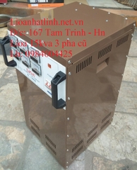 ỔN ÁP LIOA 15KVA - 15KW - 15000W 3 PHA ĐỜI CŨ GIÁ RẺ