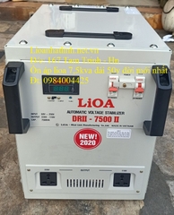 ỔN ÁP LIOA 7.5KVA - 7 5KVA DẢI 50V DRII 7500 II GIÁ RẺ
