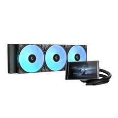 TẢN NHIỆT NƯỚC DEEPCOOL LT360 VISION ARGB (MÀU ĐEN/ MÀN LCD/ QUẠT 120MM LED ARGB)