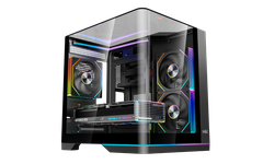 VỎ CASE MIK G8 NOVA M BLACK (MÀU ĐEN/ M-ATX/ KÍNH CONG/ LED ARGB)