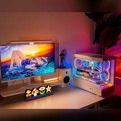 VỎ CASE LEOPARD MS-01 RGB BLACK (MÀU ĐEN/ KHÔNG KÈM FAN)