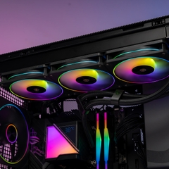 TẢN NHIỆT AIO JUNGLE LEOPARD STELLAR REALM 240 BLACK (MÀU ĐEN/ DIGITAL/ LED ARGB)