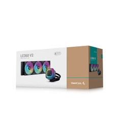 TẢN NHIỆT NƯỚC DEEPCOOL LE360 V2 (MÀU ĐEN/ QUẠT 120MM LED ARGB)