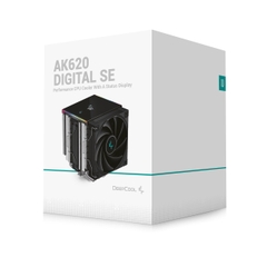 TẢN NHIỆT KHÍ CPU DEEPCOOL AK620 DIGITAL SE (MÀU ĐEN/ HIỂN THỊ NHIỆT ĐỘ)