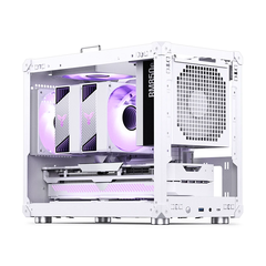 VỎ CASE JONSBO C6 MAX WHITE (MINI TOWER/ MÀU TRẮNG)