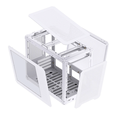 VỎ CASE JONSBO C6 MAX WHITE (MINI TOWER/ MÀU TRẮNG)