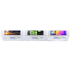 TẢN NHIỆT NƯỚC AIO JONSBO TF3-360SCW WHITE (MÀU TRẮNG/ QUẠT LIỀN KHỐI LCD)
