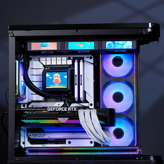 TẢN NHIỆT NƯỚC AIO JONSBO TF3-360SCB BLACK (MÀU ĐEN/ QUẠT LIỀN KHỐI LCD)