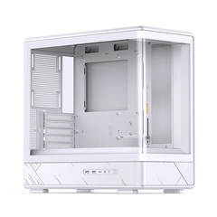 VỎ CASE JONSBO D200 WHITE (M-ATX/ MÀU TRẮNG KÍNH CONG/ KHÔNG KÈM FAN)