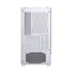 VỎ CASE JONSBO D200 WHITE (M-ATX/ MÀU TRẮNG KÍNH CONG/ KHÔNG KÈM FAN)