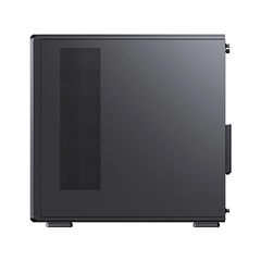 VỎ CASE JONSBO D200 BLACK (M-ATX/ MÀU ĐEN/ KÍNH CONG/ KHÔNG KÈM FAN)