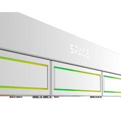 Tản Nhiệt Nước ID-COOLING SPACE SL360 WHITE (Màn Hình LCD)