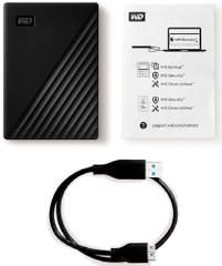 Ổ cứng di động WD My Passport 2.5 inch 2TB - WDBYVG0020BBK-WESN (Đen)