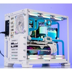 Quạt tản nhiệt LIAN-LI UNI Fan SL 120 V2 Triple White (LED ARGB - Fan ghép nối không dây ,điều tốc PWM)