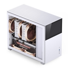 VỎ CASE JONSBO D31 STD SC WHITE (MINI TOWER/ MÀU TRẮNG/ MÀN HÌNH PHỤ 8")