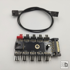 Hub chia Quạt (Fan) PWM 4 pin có điều tốc