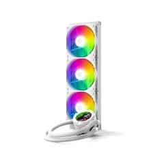 Tản Nhiệt Nước ID-COOLING SPACE SL360 XE WHITE (Màn Hình LCD)