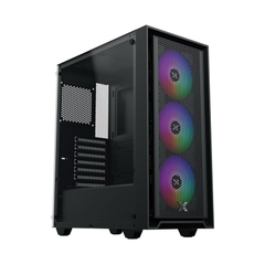 VỎ CASE MÁY TÍNH XIGMATEK SKY II 3F (Màu Đen/ Kèm 3 fan RGB)