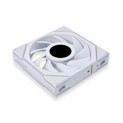 FAN CASE LIAN LI TL120 LCD TRIPLE PACK WITH CONTROLLER WHITE (BỘ 3 FAN/Màn Hình LCD/ MÀU TRẮNG)