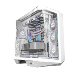 VỎ CASE DARKFLASH DY470 WHITE (ATX/ MID TOWER/ MÀU TRẮNG)