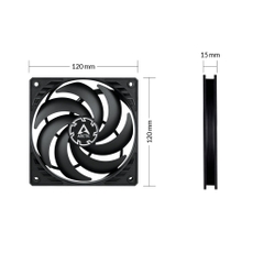 Quạt tản nhiệt ARCTIC P12 SLIM PWM PST