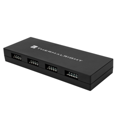 HUB CHIA CỔNG 9PIN USB 2.0 THERMALRIGHT X5 BLACK (MÀU ĐEN/ 5 CỔNG/ NGUỒN PHỤ SATA)