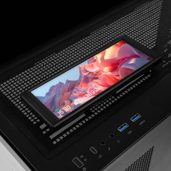 MÀN HÌNH PHỤ THERMALRIGHT TROFEO VISION LCD 6.86 inch BLACK (MÀU ĐEN/ Hiển Thị Video & Thông Số PC)