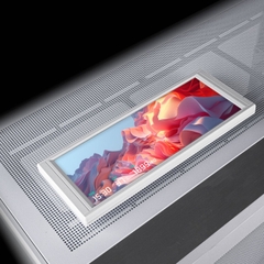 MÀN HÌNH PHỤ THERMALRIGHT TROFEO VISION LCD 6.86 inch WHITE (MÀU TRẮNG/ Hiển Thị Video & Thông Số PC)