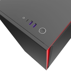 Vỏ Case NZXT H710 MATTE BLACK RED (Mini-ITX, MicroATX, ATX, EATX)