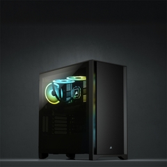 Vỏ Case Corsair 4000D TG Black (Mid Tower/Màu Đen)