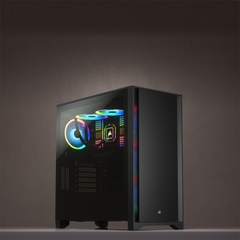 Vỏ Case Corsair 4000D TG Black (Mid Tower/Màu Đen)