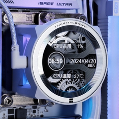 TẢN NHIỆT NƯỚC AIO THERMALRIGHT CORE VISION 360 WHITE ARGB (MÀU TRẮNG/Màn LCD)