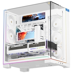 MÀN HÌNH PHỤ THERMALRIGHT TROFEO VISION LCD 9.16 inch WHITE (MÀU TRẮNG/ Hiển Thị Video & Thông Số PC)