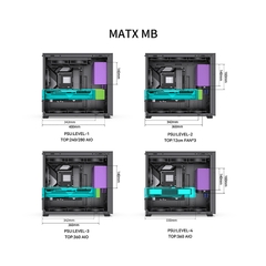 VỎ CASE JONSBO D41 STD BLACK (MID TOWER/MÀU ĐEN)
