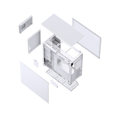 VỎ CASE JONSBO D41 MESH WHITE (MID TOWER/MÀU TRẮNG)
