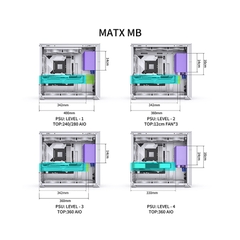 VỎ CASE JONSBO D41 MESH WHITE (MID TOWER/MÀU TRẮNG)