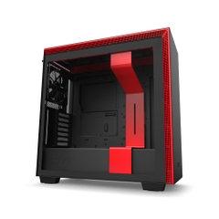 Vỏ Case NZXT H710 MATTE BLACK RED (Mini-ITX, MicroATX, ATX, EATX)