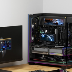 MÀN HÌNH PHỤ THERMALRIGHT TROFEO VISION LCD 9.16 inch BLACK (MÀU ĐEN/ Hiển Thị Video & Thông Số PC)