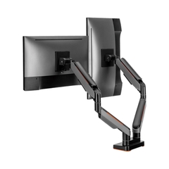 GIÁ ĐỠ 2 MÀN HÌNH HUMAN MOTION T9 PRO II DUAL MÀU XÁM (23-43 INCH)