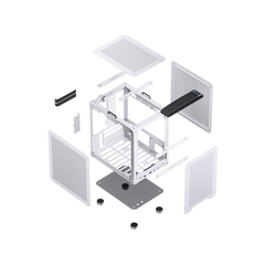VỎ CASE JONSBO C6 HANDLE WHITE (MINI TOWER/MÀU TRẮNG)