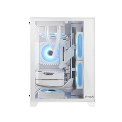 VỎ CASE VITRA CRYSTAL S1 LITE WHITE(MATX/RAD 240)
