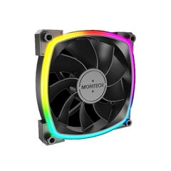 Quạt tản nhiệt MONTECH RX120 PWM BLACK (MÀU ĐEN/ 120MM/ CÁNH NGƯỢC)