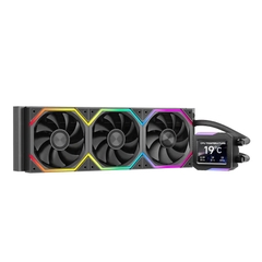 Tản Nhiệt Nước AIO JUNGLE LEOPARD ASTROSHEL V2G 360 BLACK ARGB (MÀU ĐEN/ MÀN HIỂN THỊ LCD)
